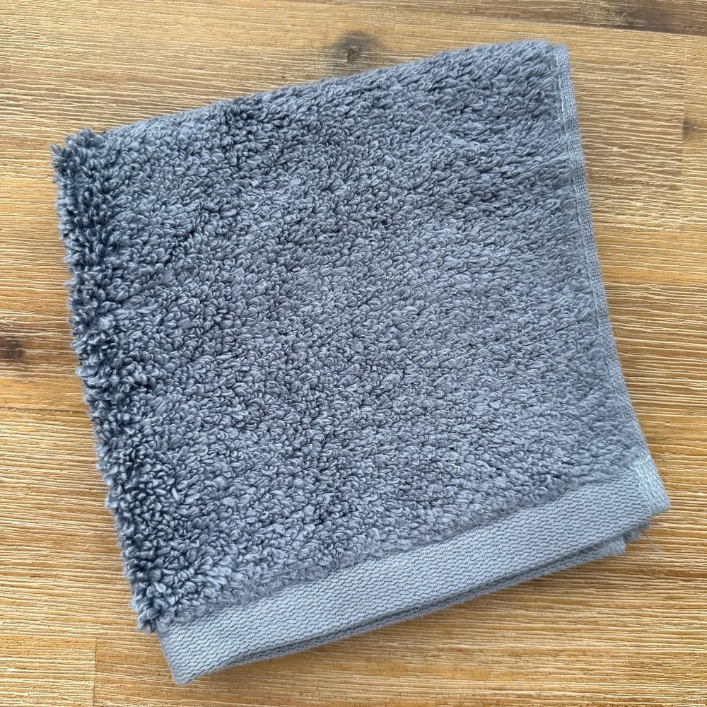 Sonoma Goods For Life Washcloth - Dusty Blue - Brand New w/Tags